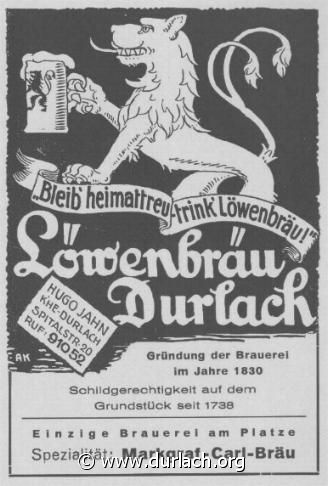 Brauerei Lwenbru 1951