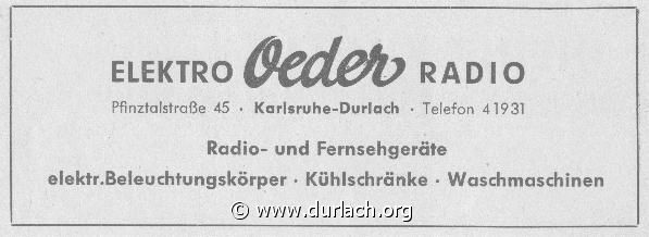Elektro Oeder 1956