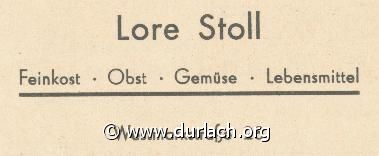 Feinkost Lore Stoll 1960