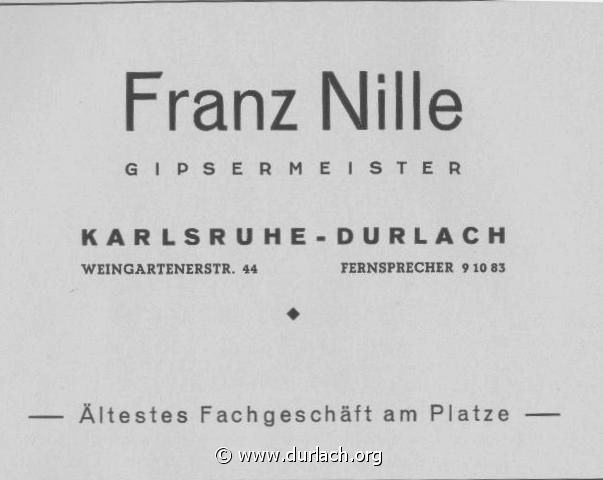 Gipser Franz NIlle