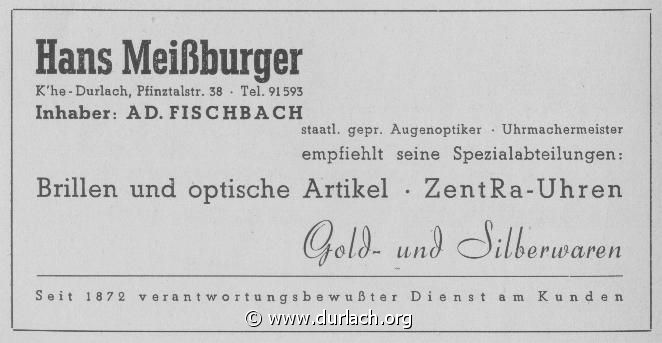 Optiker/Uhrmachermeister Meiburger