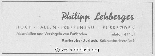 Holzbau Philipp Lehberger 1956