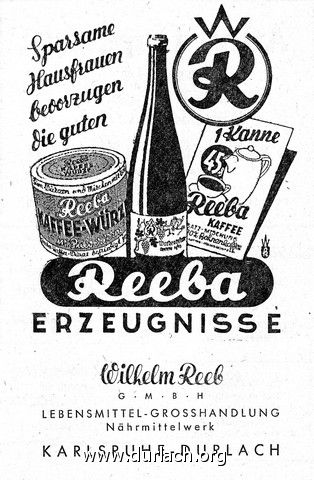 Wilhelm Reeb GmbH 1948