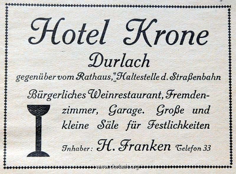 Anzeigen Evan. Kirchenkalender 1930