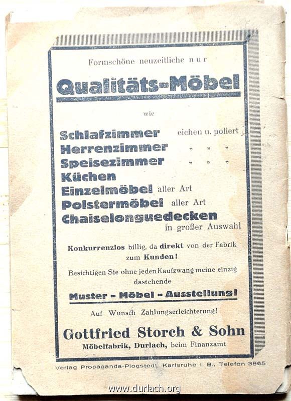 Anzeigen Evan. Kirchenkalender 1930