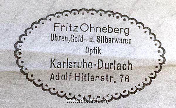 Fritz Ohneberg