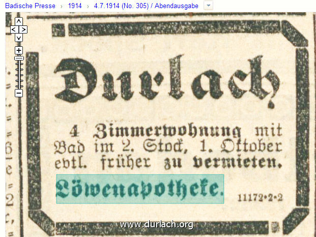 Lwenapotheke 1914