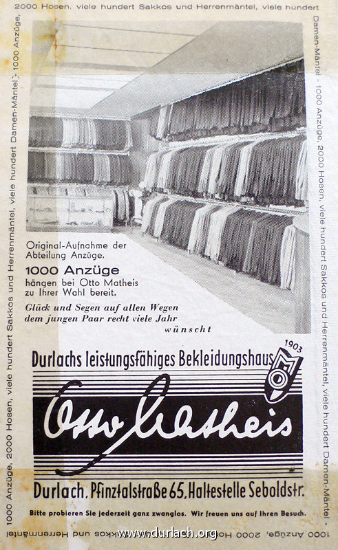 Otto Matheis 1956