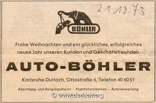 Auto Bhler 1973