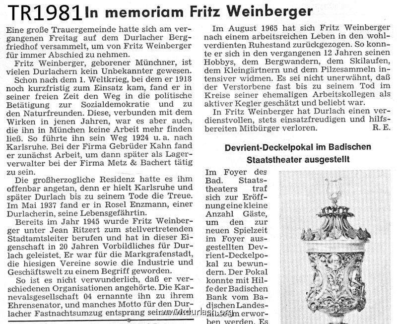 Fritz Weinberger