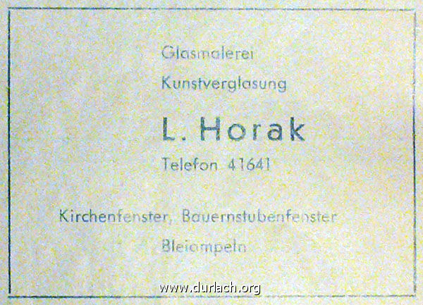 L. Horak 1952