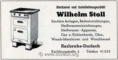 Blechner Wilhelm Stoll 1951