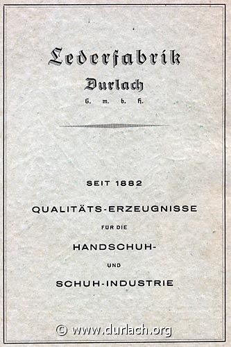 Lederfabrik GmbH 1951