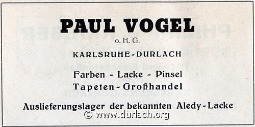 Farben Paul Vogel 1951