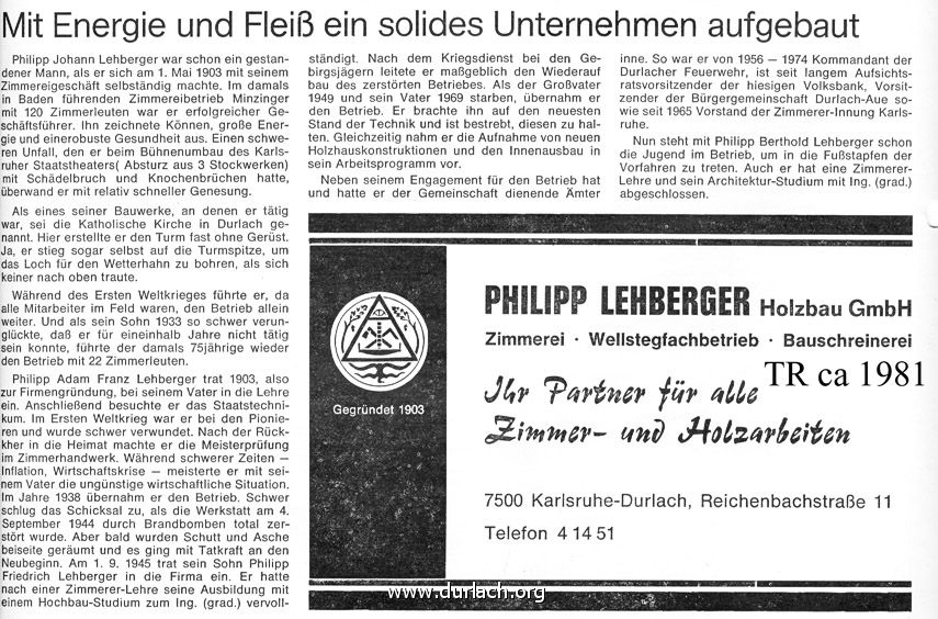 Schreinerei Philipp Lehberger