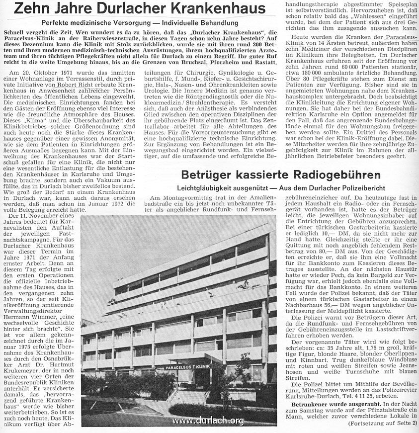 Paracelsusklinik 1971