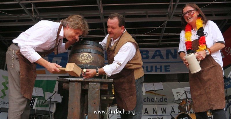 Fassanstich beim Altstadtfest 2014