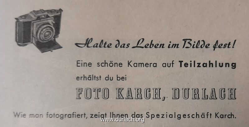 Foto Karch 1955