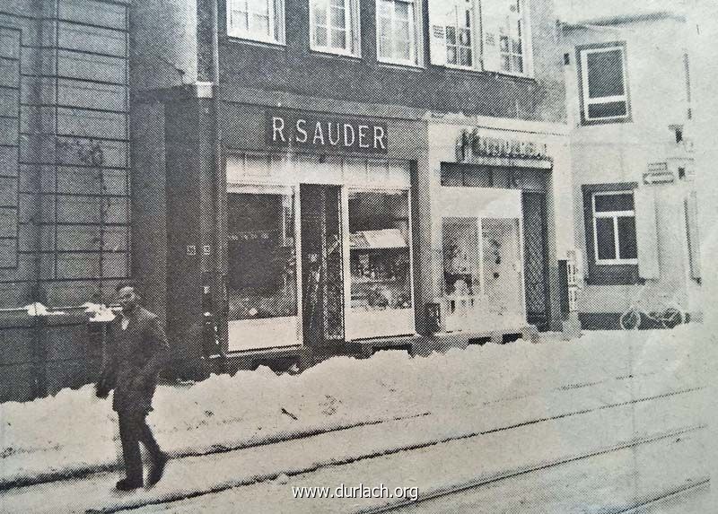 Lebensmittel Sauder, Reinigung Flott 1982