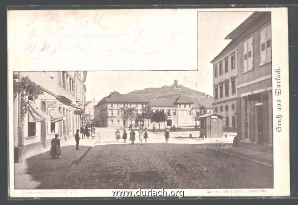 1898 - Gru aus Durlach