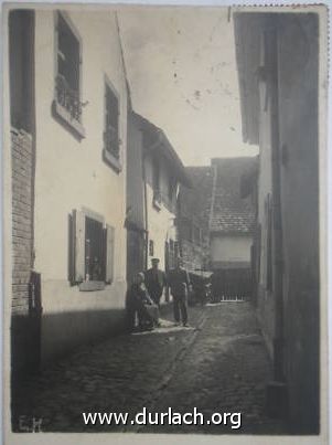 1926 Ansichtskarte Altstadt Durlach