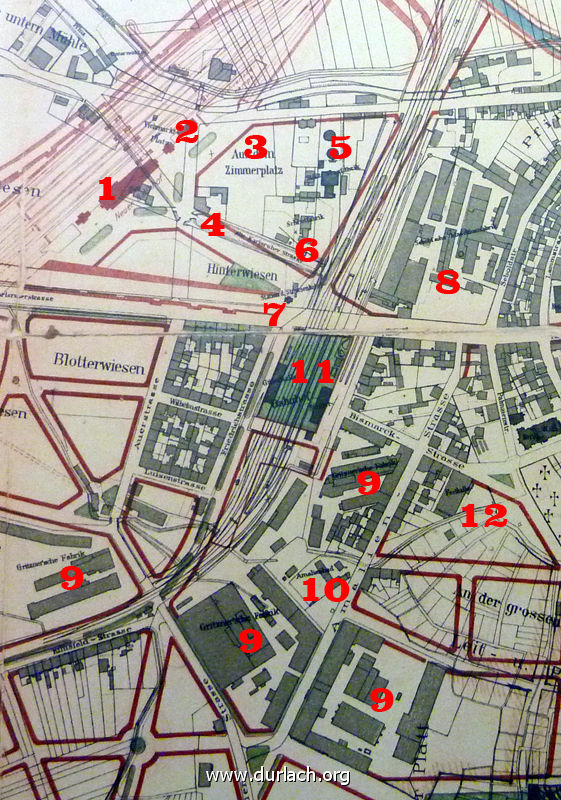 Ausschnitt Plan 1908