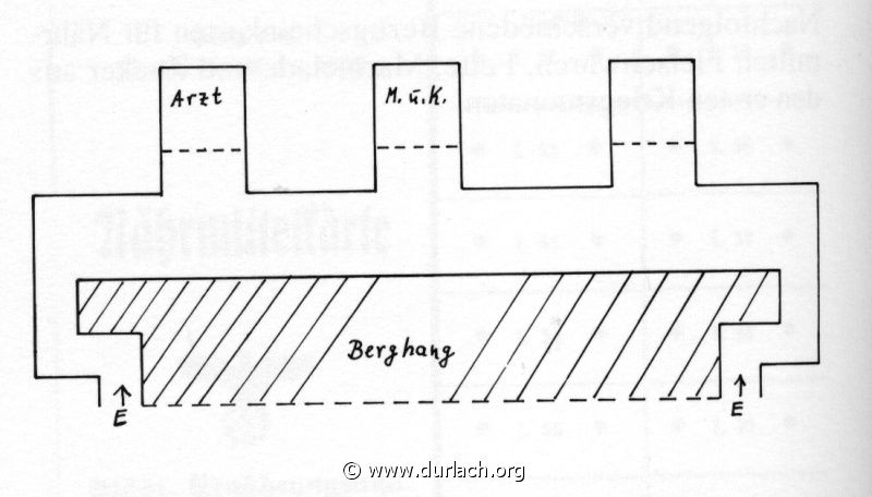 Plan Luftschutzstollen ehemaliger Steinbruch