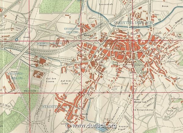 Plan ca 1950