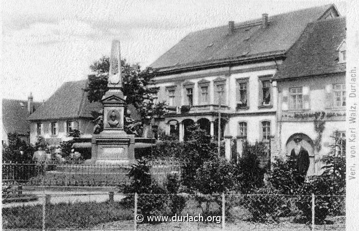 Ausschnitt Postkarte Hengstplatz