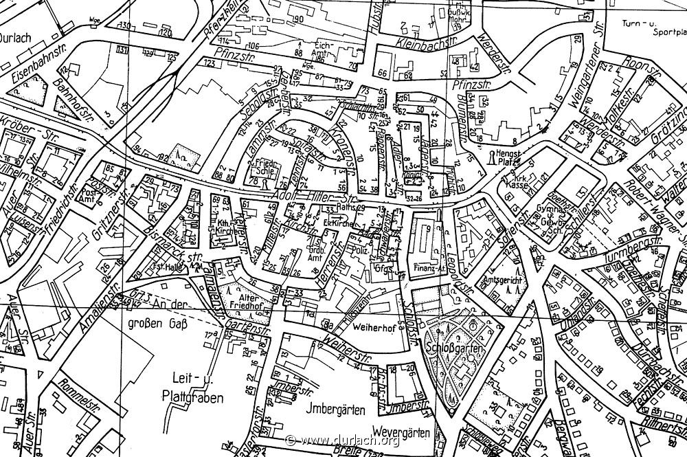 Stadtplan 1937