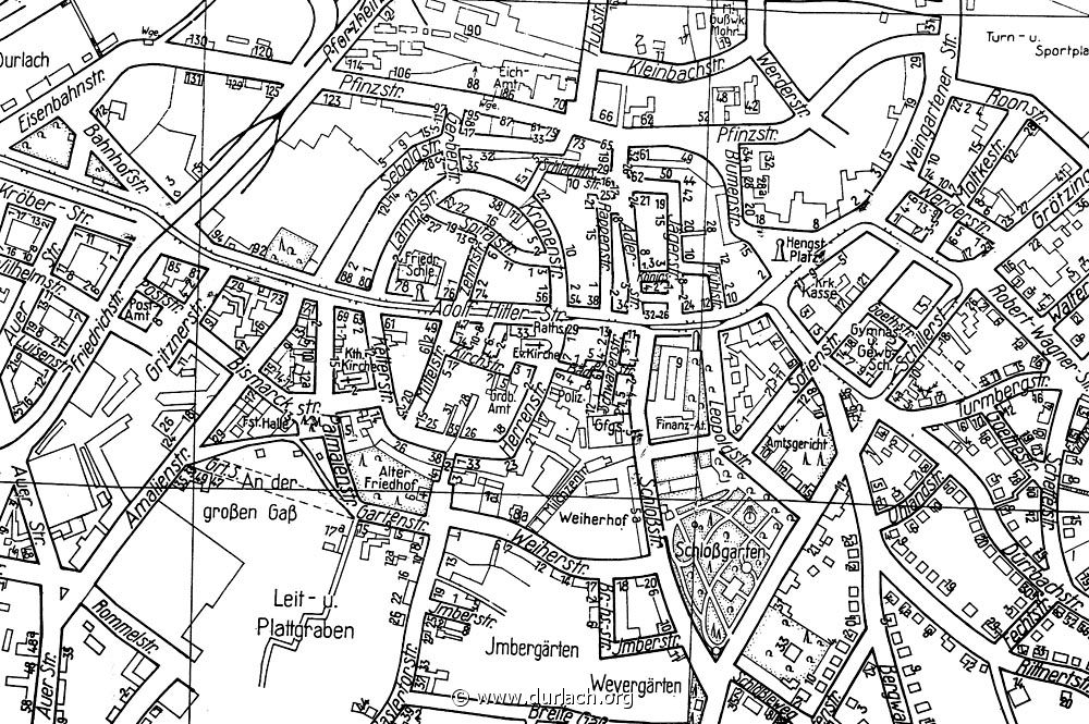 Stadtplan 1937