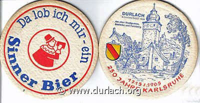 Bierdeckel - 1965