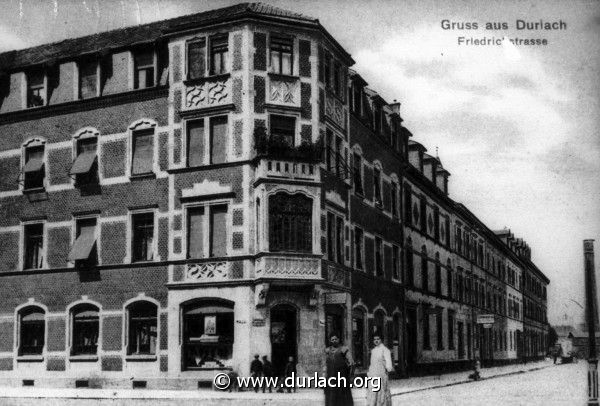 Gruss aus Durlach, Friedrichstrasse