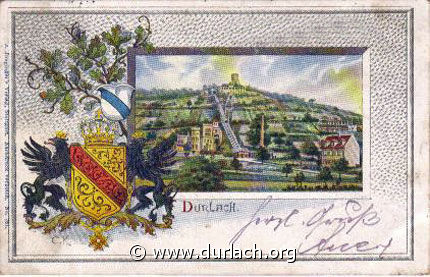 Blick auf den Turmberg, 1903