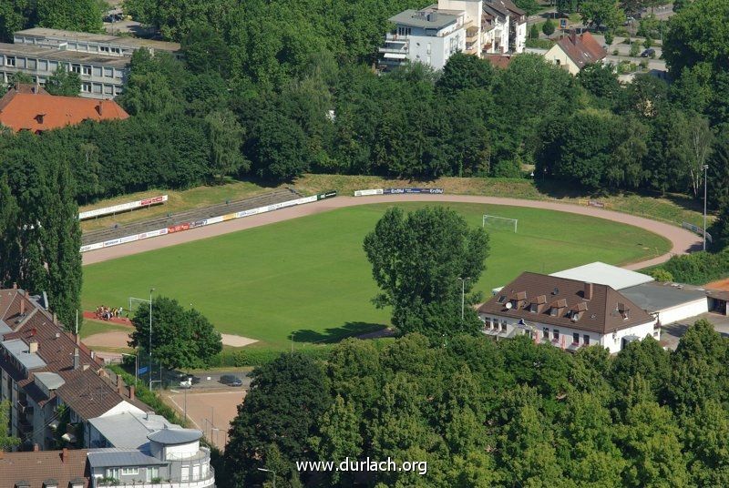 2010 - Blick vom Turmberg auf das ASV Stadion