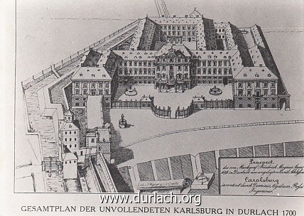 Karlsburg Plan 1700