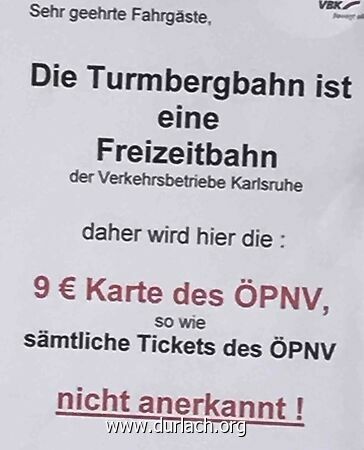 Freizeitbahn Turmbergbahn