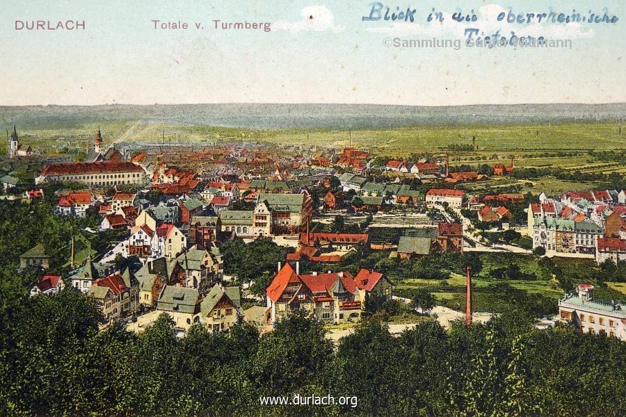 sammlung g widmann 5 blick vom turmberg 038