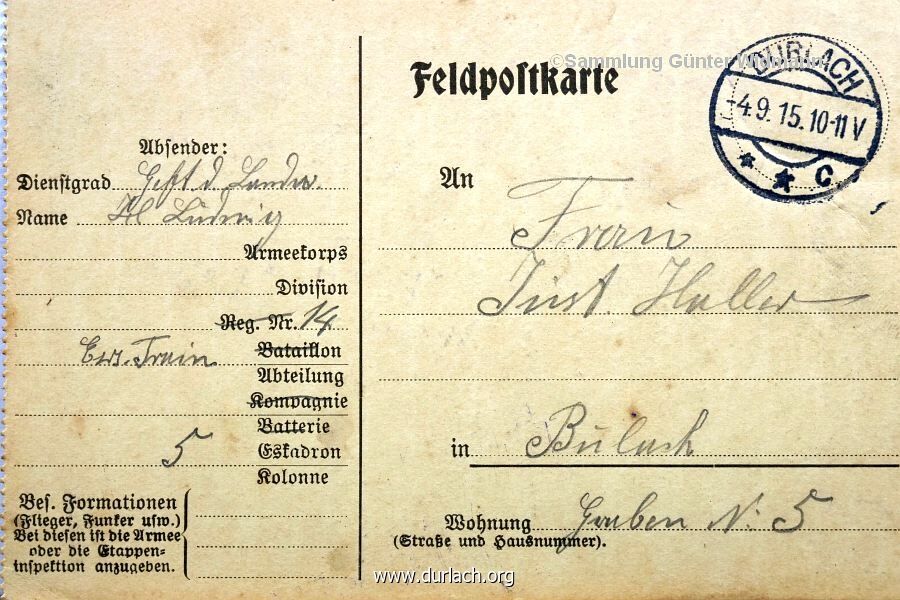 sammlung g widmann train bataillon 14 durlach085