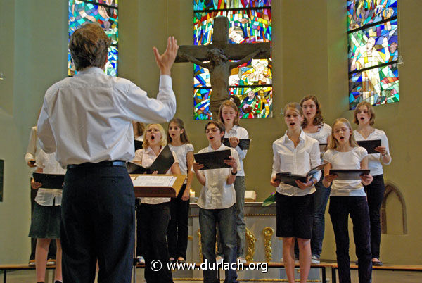 Konzert der Jugendkantorei Durlach