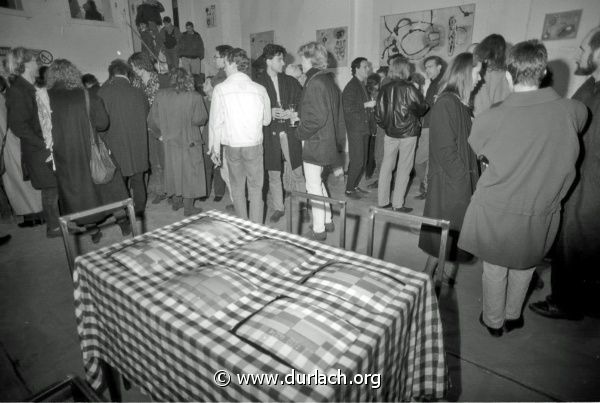 Vernissage in der Orgelfabrik, ca. 1989