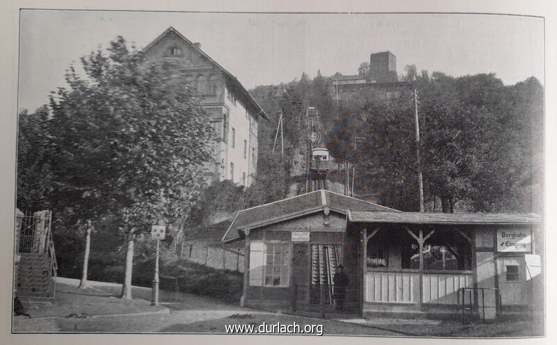 Turmbergbahn Durlach 1926