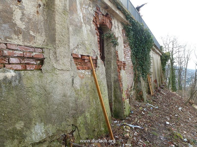 Turmbergplattform Unterbau