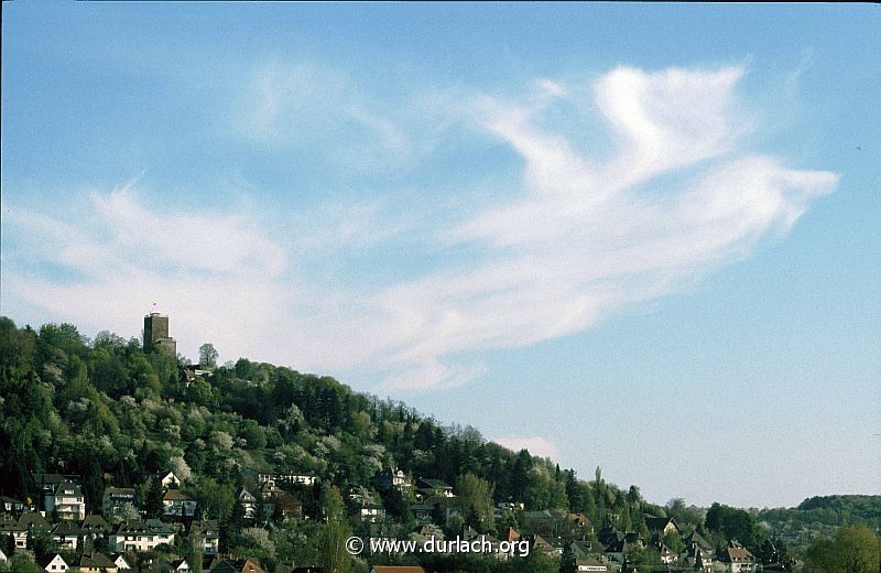 1982 - Blick auf den Turmberg