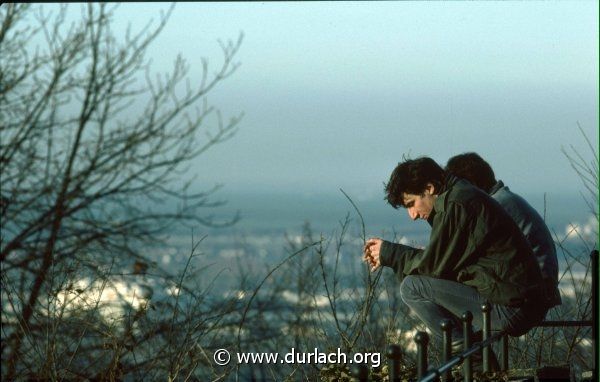 Auf der Aussichtsterrasse, ca. 1982