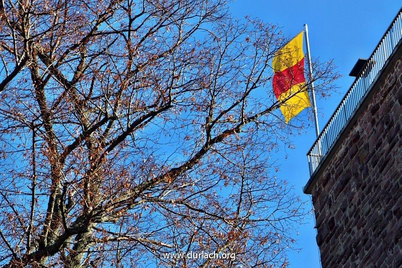 2015 - Turm mit badischer Flagge