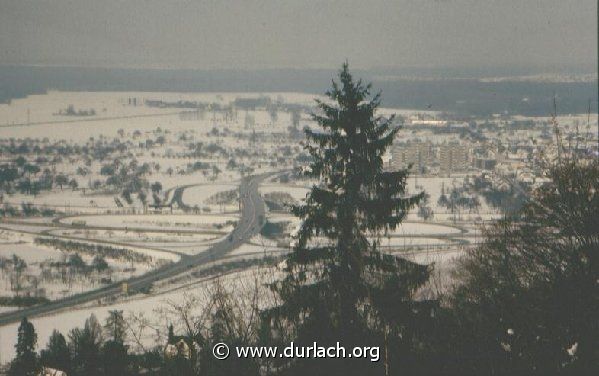 Blick vom Turmberg nach Nordwest