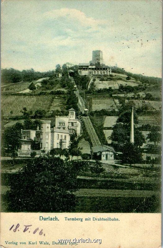 Drahtseilbahn 1906