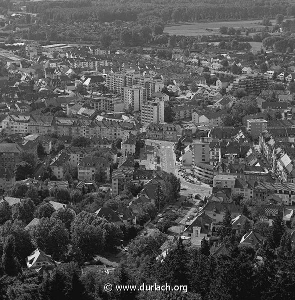 Blick vom Turmberg. Ca. 1983