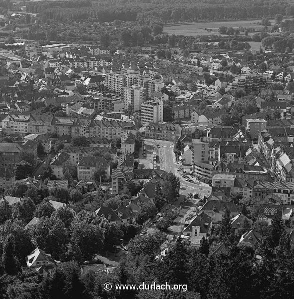 Blick vom Turmberg. Ca. 1983